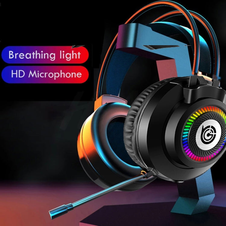 GT9 Professional LED Light Wired Gaming Headset with Mic for PC/PS4/PS5 - Multimedia Headset by PMC Jewellery | Online Shopping South Africa | PMC Jewellery | Buy Now Pay Later Mobicred