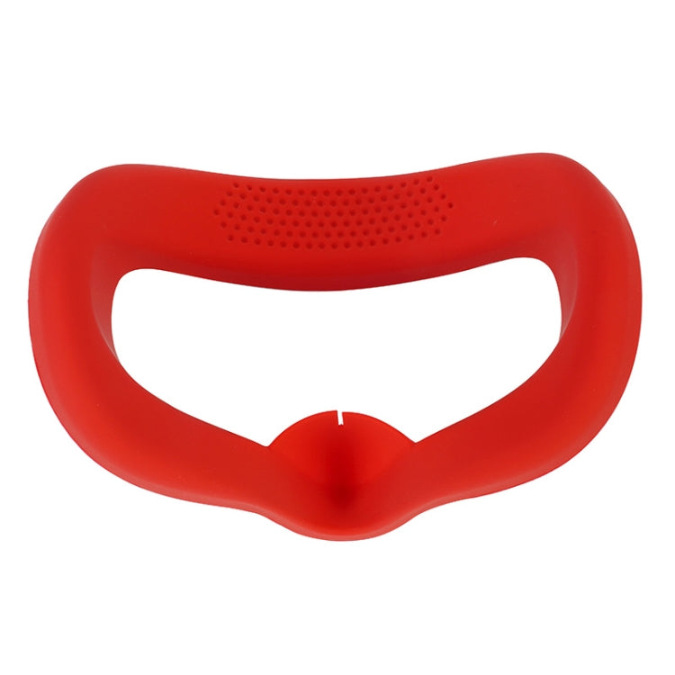 JD-391215 Suitable for Oculus Quest2 Generation VR Eye Mask Silicone Cover + Lens Cover Set(Red) - VR Accessories by PMC TechLife | Online Shopping South Africa | PMC TechLife | Buy Now Pay Later Mobicred