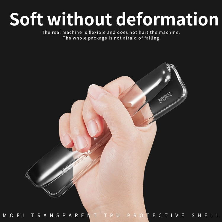 For Samsung Galaxy S22+ 5G MOFI Ming Series Ultra-thin TPU Phone Case(Transparent) - Galaxy S22+ 5G Cases by MOFI | Online Shopping South Africa | PMC TechLife