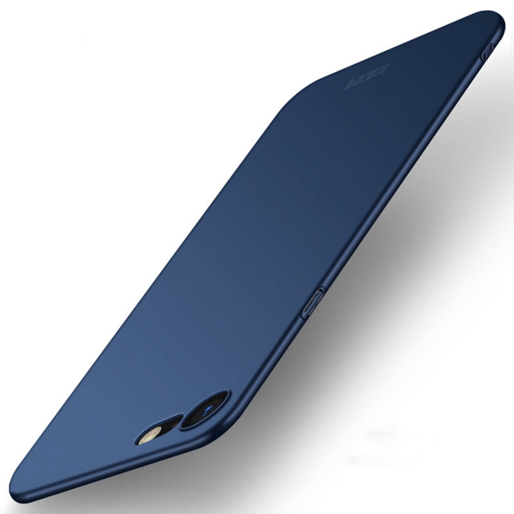 For iPhone SE 2022 / 2020 MOFI Frosted PC Ultra-thin Hard Case(Blue) - free shipping - PMC TechLife - Order now!