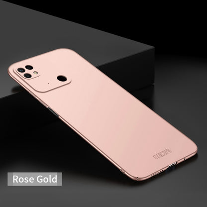 For Xiaomi Redmi 10C / Redmi 10 Power MOFI Frosted PC Ultra-thin Hard Case(Rose gold) - Xiaomi Cases by MOFI | Online Shopping South Africa | PMC Jewellery