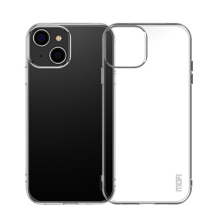 For iPhone 14 MOFI Ming Series Ultra-thin TPU Phone Case (Transparent) - iPhone 14 Cases by MOFI | Online Shopping South Africa | PMC Jewellery