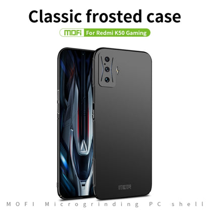 For Xiaomi Redmi K50 Gaming MOFI Frosted PC Ultra-thin Hard Case(Blue) - Xiaomi Cases by MOFI | Online Shopping South Africa | PMC Jewellery