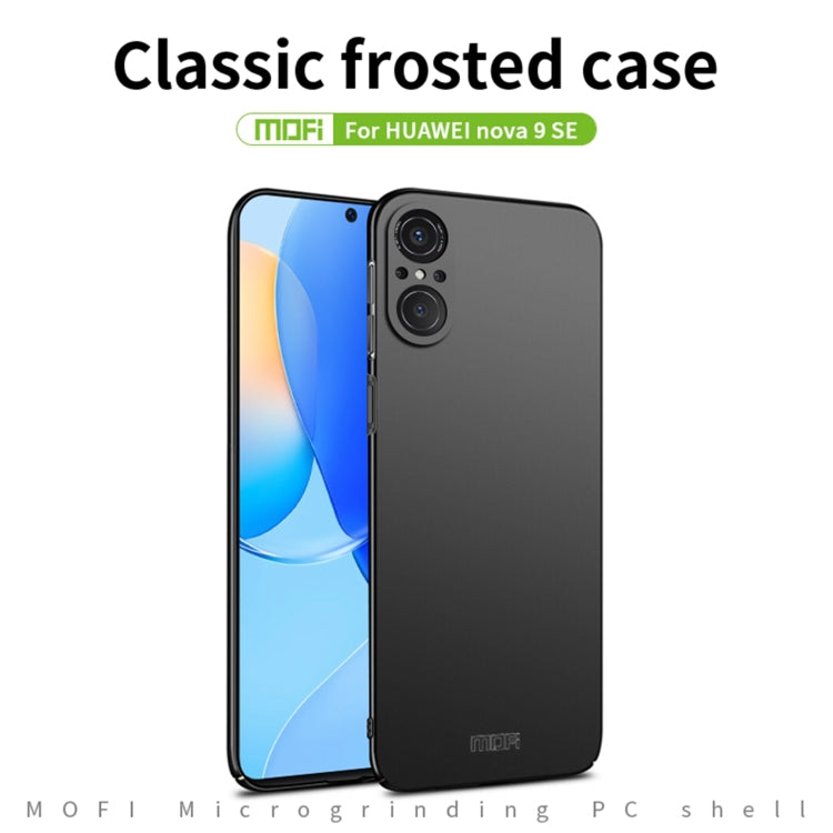 For Huawei Nova9 SE MOFI Frosted PC Ultra-thin Hard Case(Blue) - Huawei Cases by MOFI | Online Shopping South Africa | PMC Jewellery