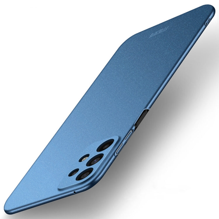 For Samsung Galaxy A53 5G MOFI Fandun Series Frosted PC Ultra-thin All-inclusive Phone Case(Blue) - free shipping - PMC TechLife - Order now!