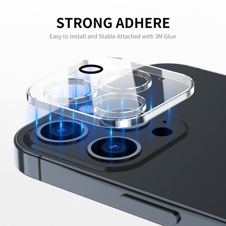 2 PCS ENKAY Hat-Prince 9H Rear Camera Lens Tempered Glass Film for iPhone 14 Pro / 14 Pro Max - Back Protector by ENKAY | Online Shopping South Africa | PMC Jewellery