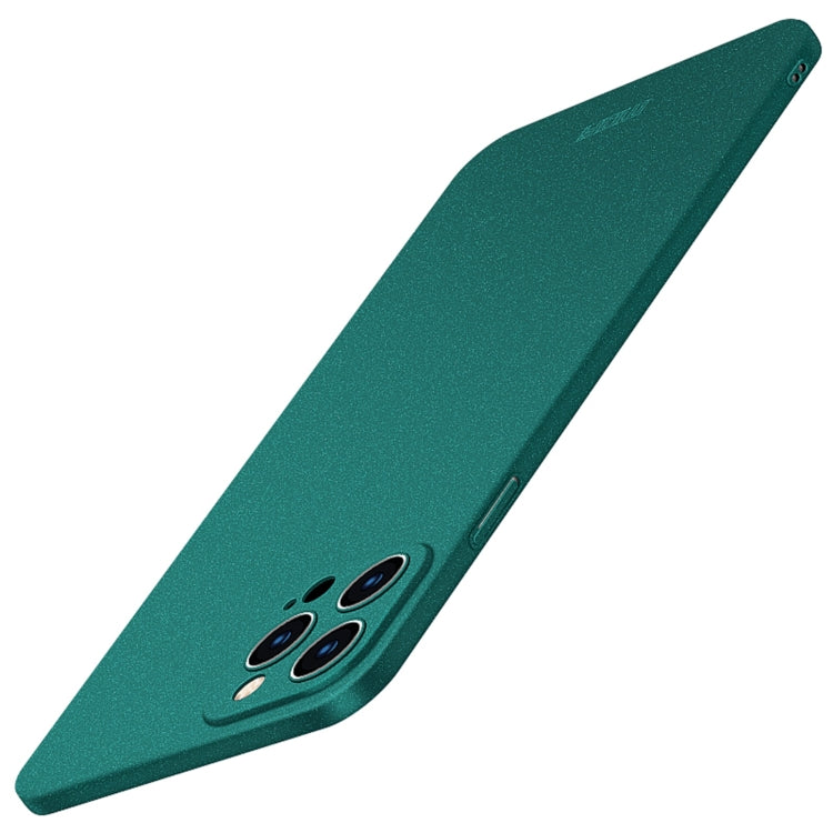 For iPhone 14 Pro MOFI Fandun Series Frosted PC Ultra-thin Phone Case(Green) - iPhone 14 Pro Cases by MOFI | Online Shopping South Africa | PMC Jewellery