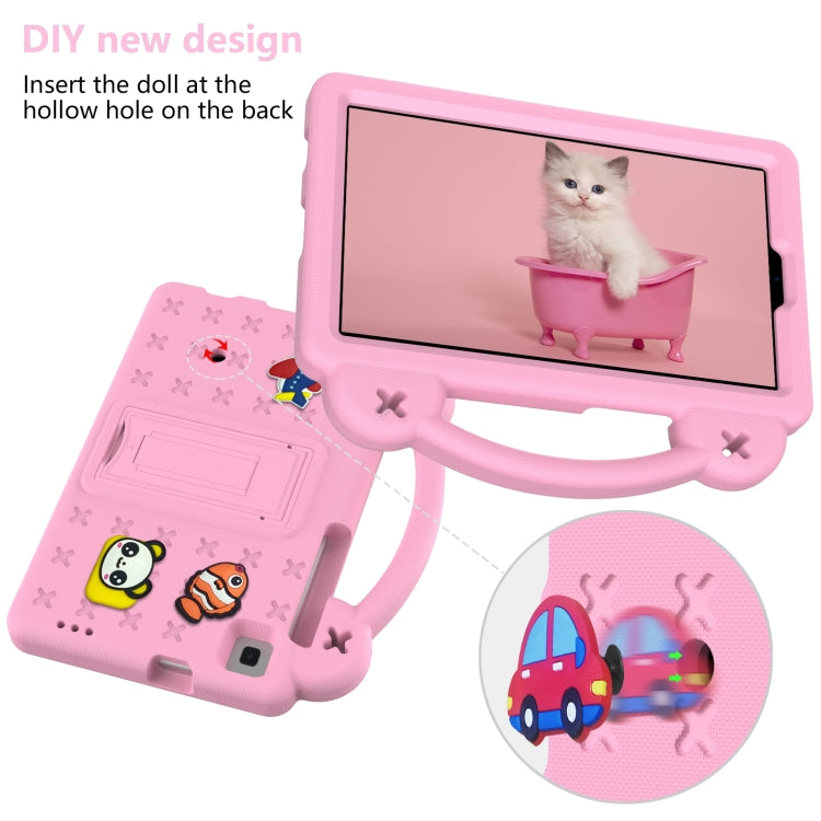 For Huawei MediaPad M5 8.4 Handle Kickstand Children EVA Shockproof Tablet Case(Pink) - Huawei by PMC TechLife | Online Shopping South Africa | PMC TechLife | Buy Now Pay Later Mobicred