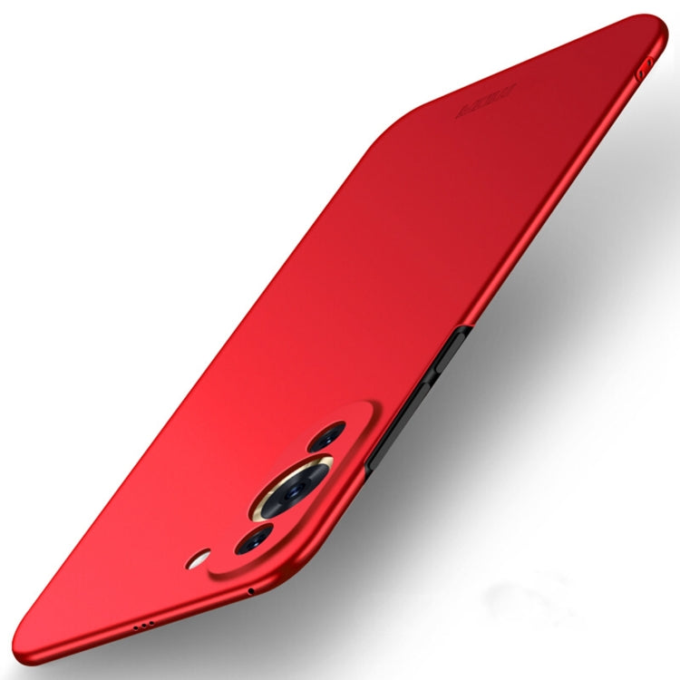 For Huawei Nova 10 MOFI Frosted PC Ultra-thin Hard Case(Red) - Huawei Cases by MOFI | Online Shopping South Africa | PMC Jewellery