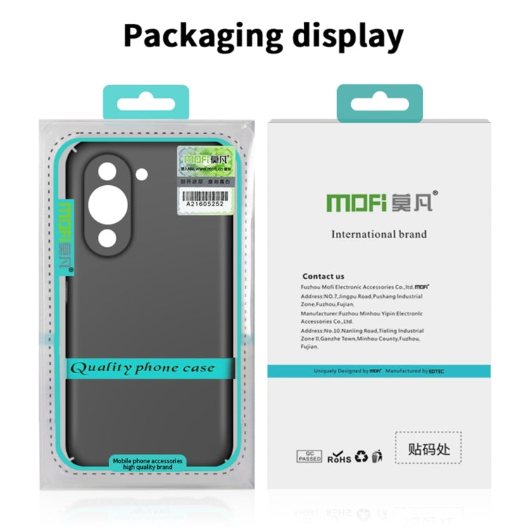 For Huawei Nova 10 Pro MOFI Frosted PC Ultra-thin Hard Case(Blue) - Huawei Cases by MOFI | Online Shopping South Africa | PMC TechLife