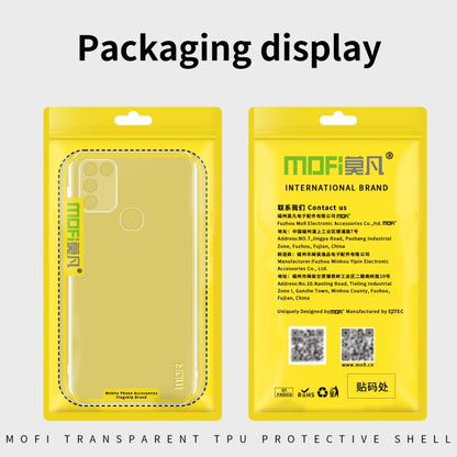 For Infinix Hot 12i MOFI Ming Series Ultra-thin TPU Phone Case(Transparent) - Infinix Cases by MOFI | Online Shopping South Africa | PMC Jewellery