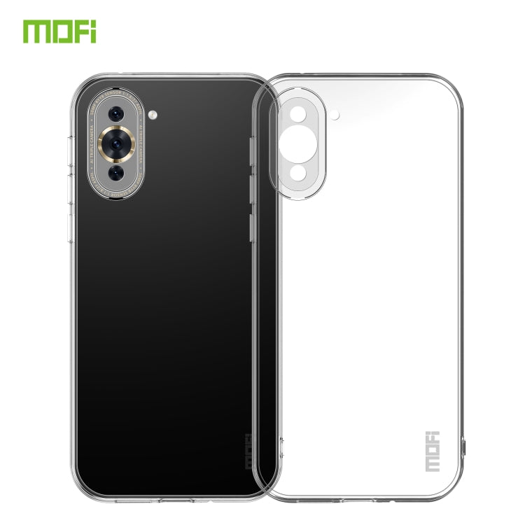 For Huawei Nova 10 5G MOFI Ming Series Ultra-thin TPU Phone Case(Transparent) - Huawei Cases by MOFI | Online Shopping South Africa | PMC Jewellery