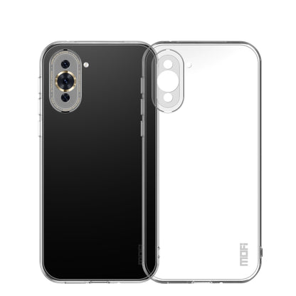 For Huawei Nova 10 Pro MOFI Ming Series Ultra-thin TPU Phone Case(Transparent) - Huawei Cases by MOFI | Online Shopping South Africa | PMC Jewellery