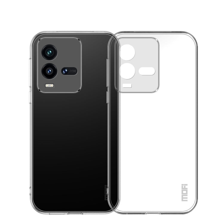 For vivo iQOO 10 MOFI Ming Series Ultra-thin TPU Phone Case(Transparent) - vivo Cases by MOFI | Online Shopping South Africa | PMC Jewellery