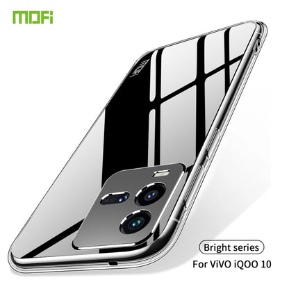 For vivo iQOO 10 MOFI Ming Series Ultra-thin TPU Phone Case(Transparent) - vivo Cases by MOFI | Online Shopping South Africa | PMC Jewellery