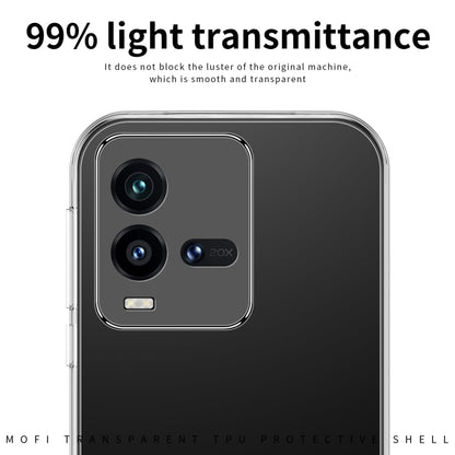 For vivo iQOO 10 MOFI Ming Series Ultra-thin TPU Phone Case(Transparent) - vivo Cases by MOFI | Online Shopping South Africa | PMC Jewellery