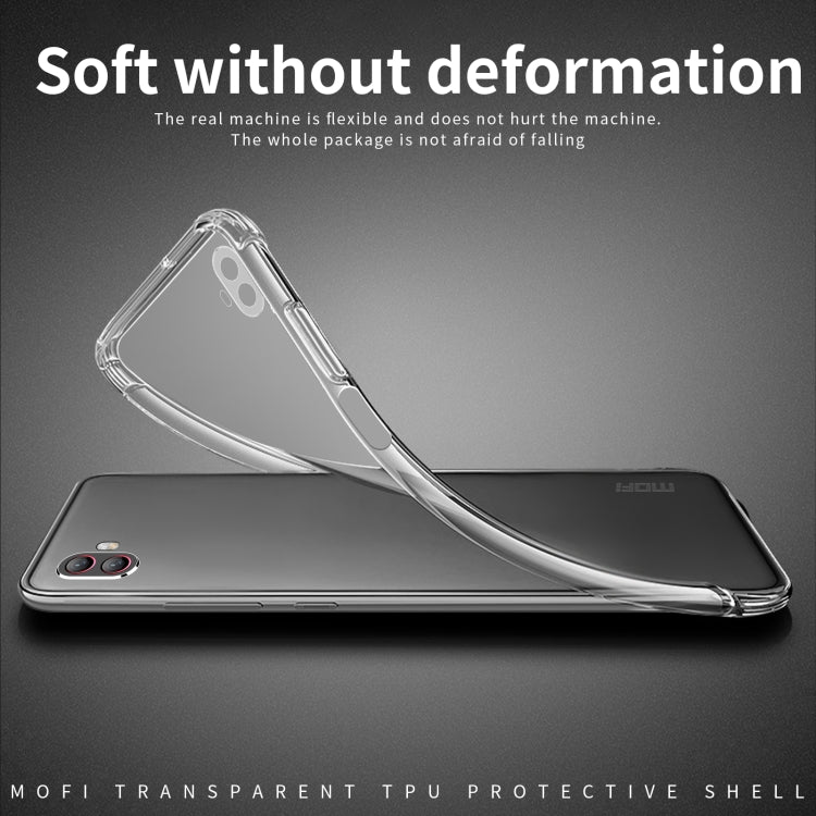 For Samsung Galaxy Xcover6 Pro MOFI Ming Series Ultra-thin TPU Phone Case(Transparent) - Galaxy Phone Cases by MOFI | Online Shopping South Africa | PMC Jewellery