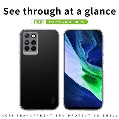 For vivo T2X MOFI Ming Series Ultra-thin TPU Phone Case(Transparent) - vivo Cases by MOFI | Online Shopping South Africa | PMC Jewellery