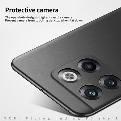 For OnePlus Ace Pro MOFI Frosted PC Ultra-thin Hard Phone Case(Black) -  by MOFI | Online Shopping South Africa | PMC Jewellery