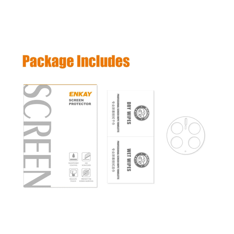 For Huawei Mate 50 Pro ENKAY 9H Rear Camera Tempered Glass Film - Huawei Tempered Glass by ENKAY | Online Shopping South Africa | PMC TechLife