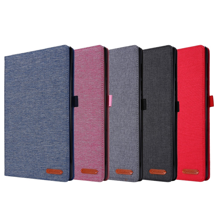 For Huawei MatePad Pro 11 2022  Fabric Leather Tablet Case(Black) - Huawei by PMC TechLife | Online Shopping South Africa | PMC TechLife | Buy Now Pay Later Mobicred