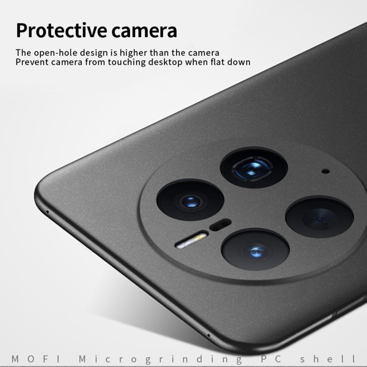 For Huawei Mate 50 Pro MOFI Fandun Series Frosted Ultra-thin PC Hard Phone Case(Black) - Huawei Cases by MOFI | Online Shopping South Africa | PMC Jewellery