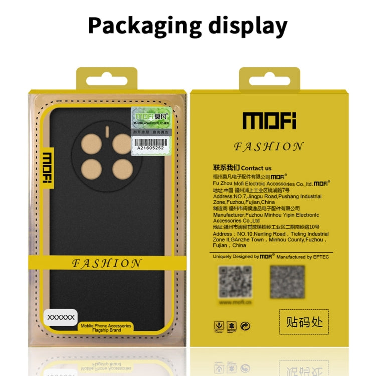 For Huawei Mate 50 Pro MOFI Fandun Series Frosted Ultra-thin PC Hard Phone Case(Gray) - Huawei Cases by MOFI | Online Shopping South Africa | PMC TechLife | Buy Now Pay Later Mobicred
