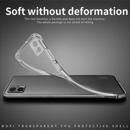 For Motorola Moto Edge 30 Lite / Edge 30 Neo 5G MOFI Ming Series Ultra-thin TPU Phone Case(Transparent) - Motorola Cases by MOFI | Online Shopping South Africa | PMC Jewellery