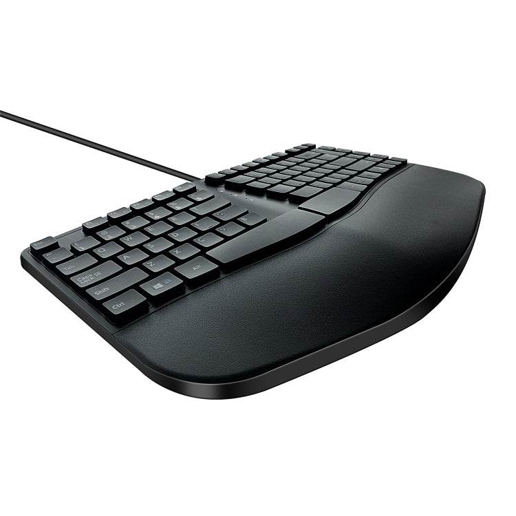 390B Ergonomic Compact Size Gaming Keyboard - Wired Keyboard by PMC Jewellery | Online Shopping South Africa | PMC Jewellery | Buy Now Pay Later Mobicred