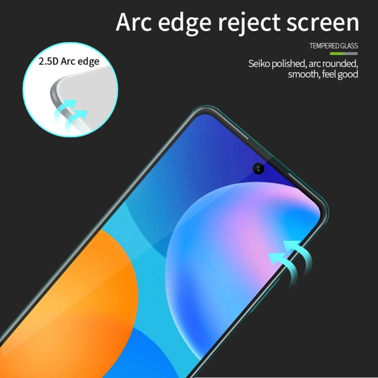 For Xiaomi 12T / 12T Pro MOFI 9H 2.5D Full Screen Tempered Glass Film(Black) -  by MOFI | Online Shopping South Africa | PMC Jewellery