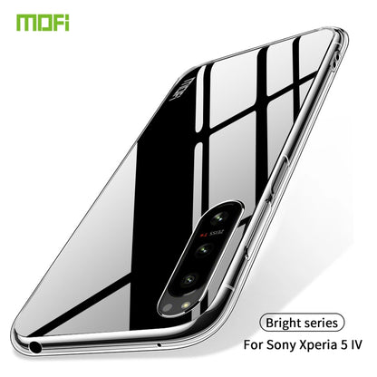 For Sony Xperia 5 IV MOFI Ming Series Ultra-thin TPU Phone Case(Transparent) - Sony Cases by MOFI | Online Shopping South Africa | PMC Jewellery