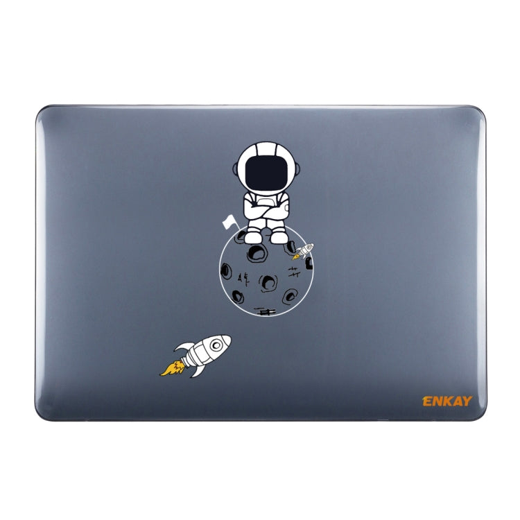 For MacBook Pro 14.2 A2442/A2779 2023 ENKAY Hat-Prince 3 in 1 Spaceman Pattern Laotop Protective Crystal Case with TPU Keyboard Film / Anti-dust Plugs, Version:US(Spaceman No.4) - MacBook Pro Cases by ENKAY | Online Shopping South Africa | PMC Jewellery | Buy Now Pay Later Mobicred