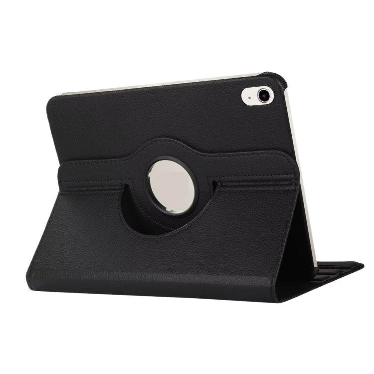 For iPad 2025 / 2022 ENKAY Hat-Prince 360 Degree Rotation Litchi Leather Smart Tablet Case(Black) - free shipping - PMc TechLife - Order now!