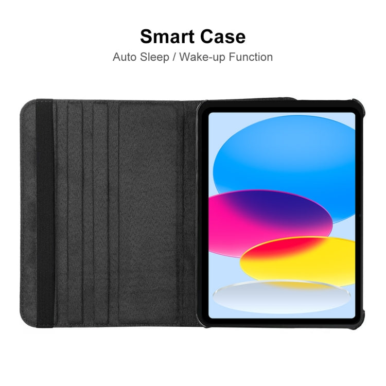 For iPad 2025 / 2022 ENKAY Hat-Prince 360 Degree Rotation Litchi Leather Smart Tablet Case(Light Blue) - free shipping - PMc TechLife - Order now!