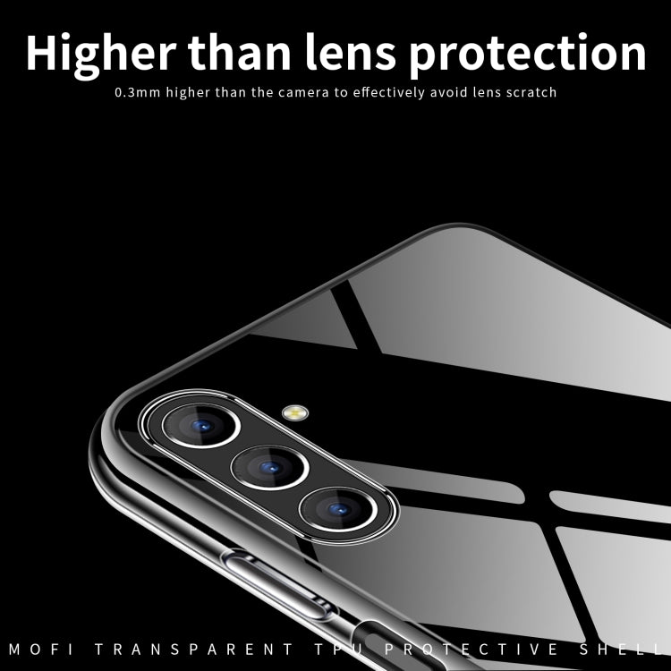 For Samsung Galaxy S23 MOFI Ming Series Ultra-thin TPU Phone Case(Transparent) - Galaxy S23 5G Cases by MOFI | Online Shopping South Africa | PMC TechLife