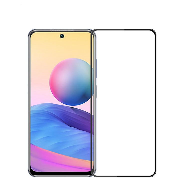 For Xiaomi Redmi Note 12 China MOFI 9H 3D Explosion-proof Curved Screen Tempered Glass Film(Black) - Note 12 Tempered Glass by MOFI | Online Shopping South Africa | PMC Jewellery