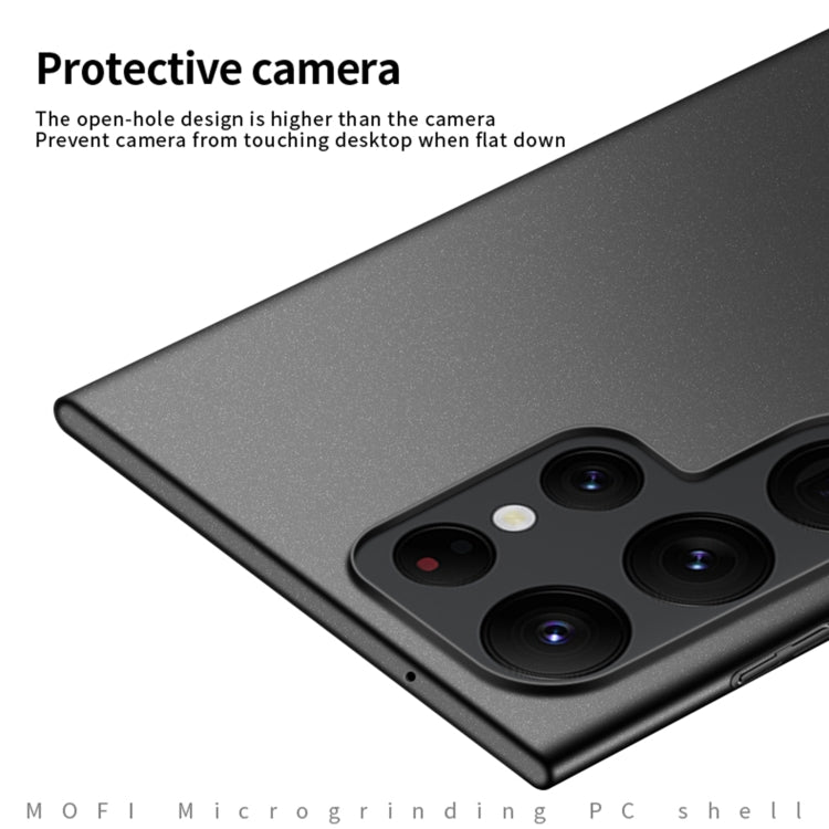 For Samsung Galaxy S23 Ultra 5G MOFI Fandun Series Frosted Ultra-thin PC Hard Phone Case(Gray) - Galaxy S23 Ultra 5G Cases by MOFI | Online Shopping South Africa | PMC TechLife