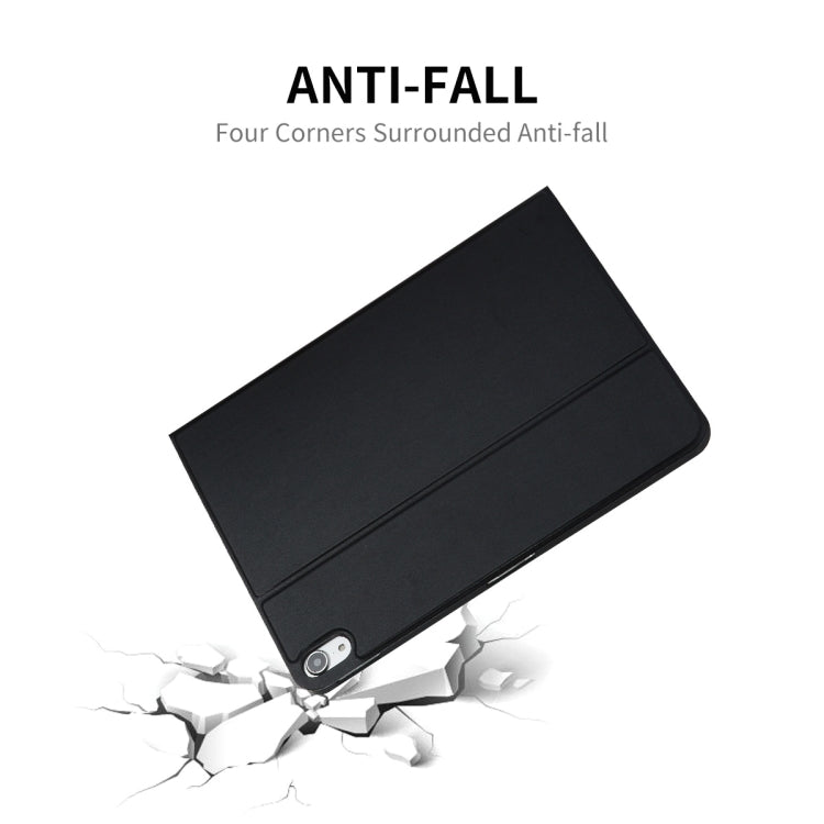 For iPad 2025 / 2022 ENKAY PC Back Cover Smart Leather Tablet Case with Pen Slot & Holder(Black) - free shipping - PMc TechLife - Order now!