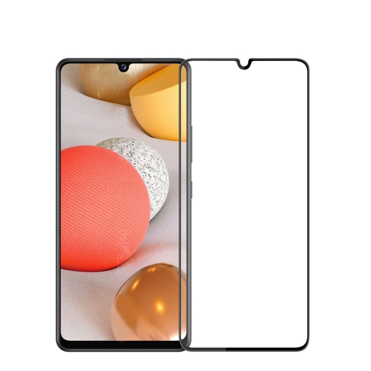 For Samsung Galaxy A14 5G MOFI 9H 3D Explosion-proof Curved Screen Tempered Glass Film(Black) - Galaxy Tempered Glass by MOFI | Online Shopping South Africa | PMC TechLife