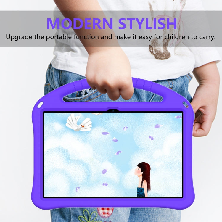 For Lenovo Tab P11 Pro 11.2 2023 TB-132FU / TB-138FC / P11 Pro11.5 2022 TB-J706F 2021 / TB-J716 2022 EVA Shockproof Tablet Case with Holder(Purple) - Lenovo by PMC TechLife | Online Shopping South Africa | PMC TechLife | Buy Now Pay Later Mobicred