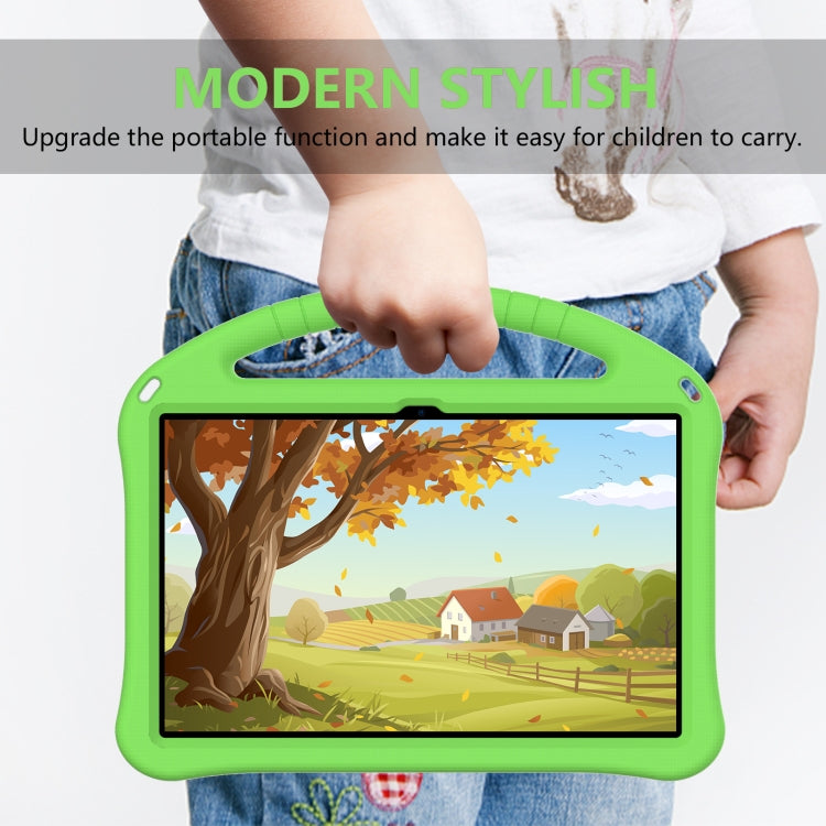 For Lenovo Tab P11 Pro 11.2 2023 TB-132FU / TB-138FC / P11 Pro11.5 2022 TB-J706F 2021 / TB-J716 2022 EVA Shockproof Tablet Case with Holder(Green) - free shipping - PMC TechLife - Order now!