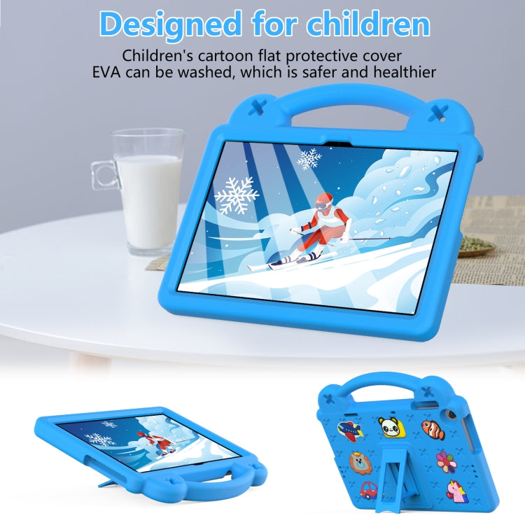 For Huawei MatePad T10S 10.1 / T10 9.7 / Honor Pad X8 10.1 Handle Kickstand Children EVA Shockproof Tablet Case(Sky Blue) - Honor by PMC TechLife | Online Shopping South Africa | PMC TechLife | Buy Now Pay Later Mobicred