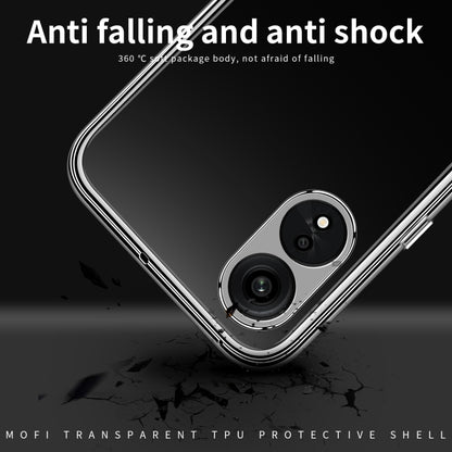 For OPPO A1 Pro MOFI Ming Series Ultra-thin TPU Phone Case(Transparent) - OPPO Cases by MOFI | Online Shopping South Africa | PMC Jewellery