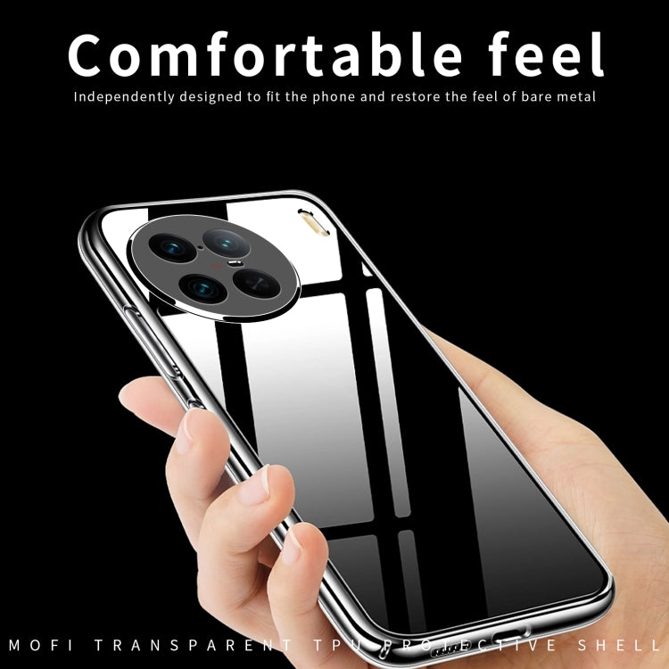 For vivo X90 Pro+ MOFI Ming Series Ultra-thin TPU Phone Case(Transparent) - free shipping - PMC TechLife - Order now!