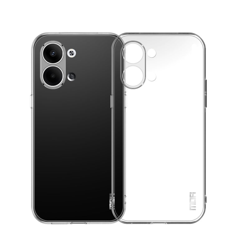 For OPPO Reno9 / Reno9 Pro 5G MOFI Ming Series Ultra-thin TPU Phone Case(Transparent) - OPPO Cases by MOFI | Online Shopping South Africa | PMC Jewellery