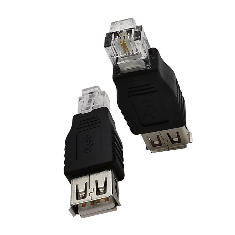 JUNSUNMAY USB Femal to Male RJ11 6P2C Adapter Converter - Modem by JUNSUNMAY | Online Shopping South Africa | PMC TechLife