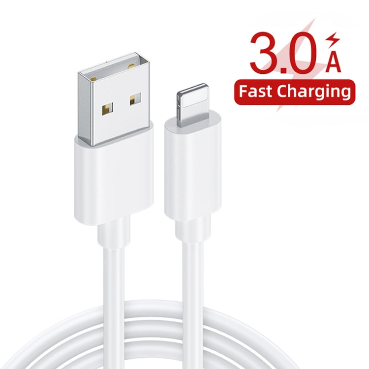 PD04 Type-C + USB Mobile Phone Charger with USB to 8 Pin Cable, EU Plug(White) - free shipping - PMC Jewellery - Order now!