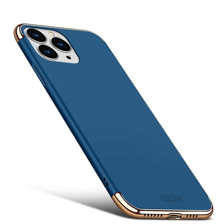 For iPhone 14 Pro MOFI Yatun Series 3 in 1 Stitching PC Phone Case(Blue) - iPhone 14 Pro Cases by MOFI | Online Shopping South Africa | PMC Jewellery