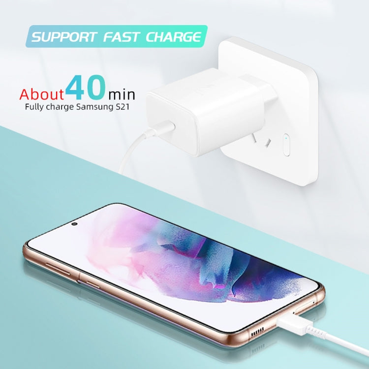 M135 45W USB-C / Type-C Port Fast Charger, UK Plug(White) - USB Charger by PMC TechLife | Online Shopping South Africa | PMC TechLife | Buy Now Pay Later Mobicred