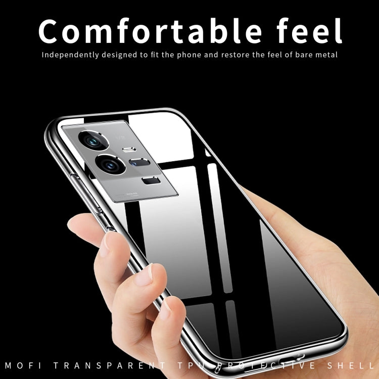 For vivo iQOO 11 Pro MOFI Ming Series Ultra-thin TPU Phone Case(Transparent) - vivo Cases by MOFI | Online Shopping South Africa | PMC TechLife